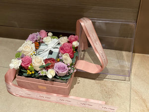 Gift box  pink(excluding jewellery box)